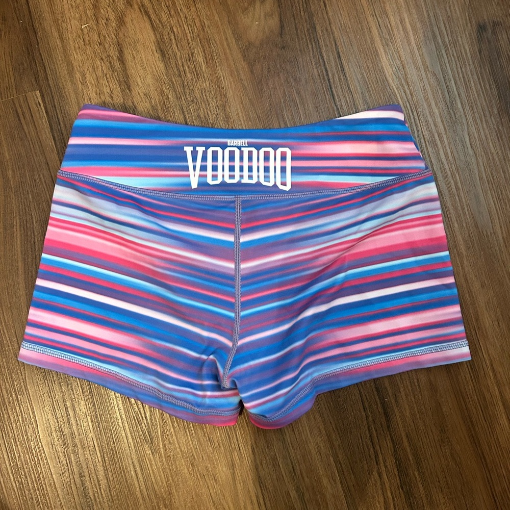 Voodoo Striped Athletic Shorts